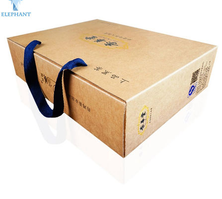 Billiger Soem-gebundener Ausgabe Papier-China Tee-verpackende Verschiffen-Kästen Logo Custom Printing Thick Corrugateds