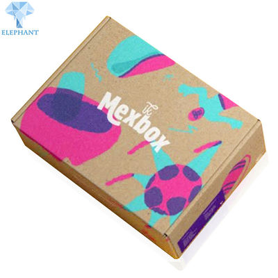 Falte des Quadrat-C2S Art Paper Corrugated Shipping Boxes CMYK